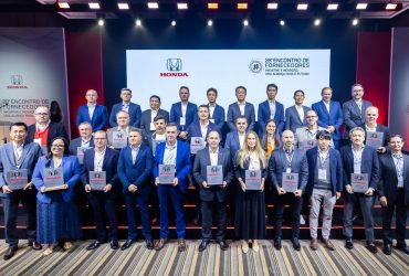 Honda Automóveis reúne seus fornecedores para alinhamento estratégico e premia os melhores de 2025