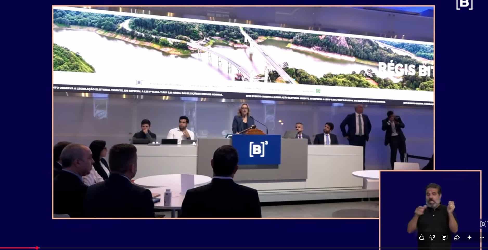 Ministério dos Transportes e ANTT realizam leilão na B3 para otimização contratual da Autopista Régis Bittencourt