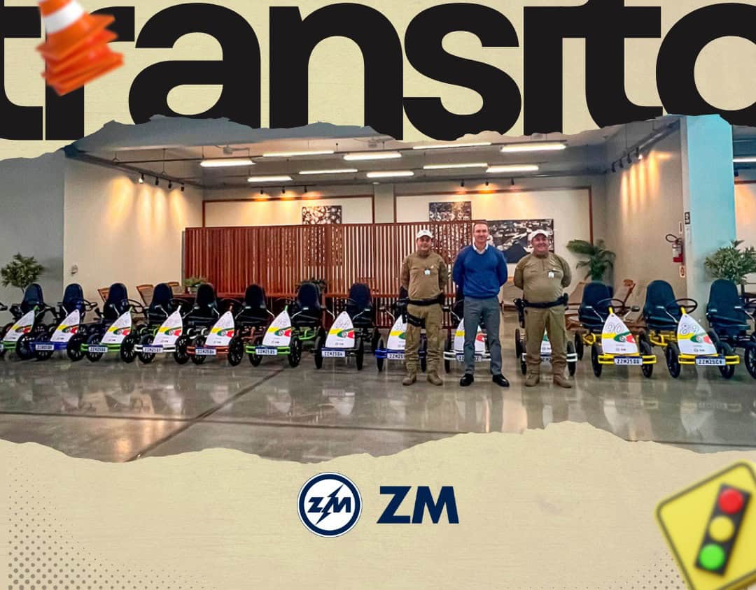 ZM impulsiona educação no trânsito por meio de doações ao projeto Transitolândia