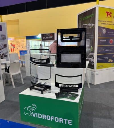 Vidroforte estreia na Automechanika Buenos Aires com solução inovadora para veículos especiais 