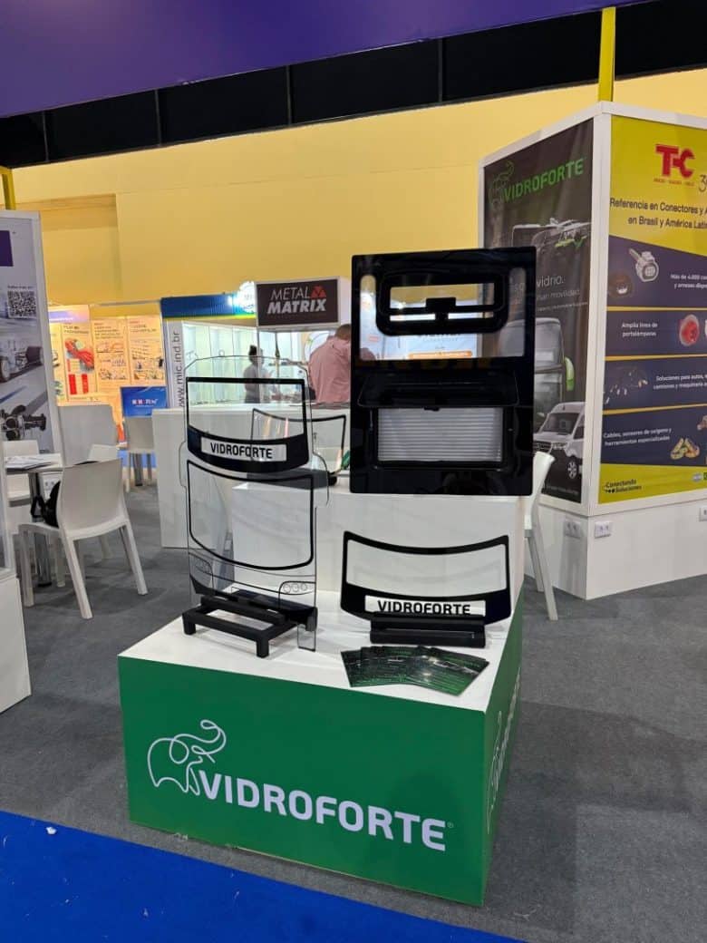 Vidroforte estreia na Automechanika Buenos Aires com solução inovadora para veículos especiais 