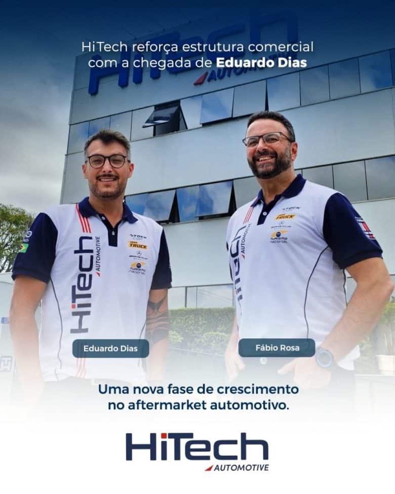HiTech reforça estratégia comercial com a chegada de Eduardo Dias e prepara estrutura para expansão no mercado
