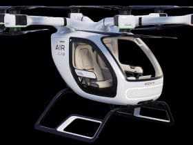 GAC lança GOVY AirCab, seu primeiro carro voador, no Salão do Automóvel