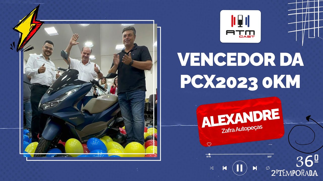 ATMCAST ep#36 temp  2 | Alexandre - Zafra Autopeças 🛵💨🔧