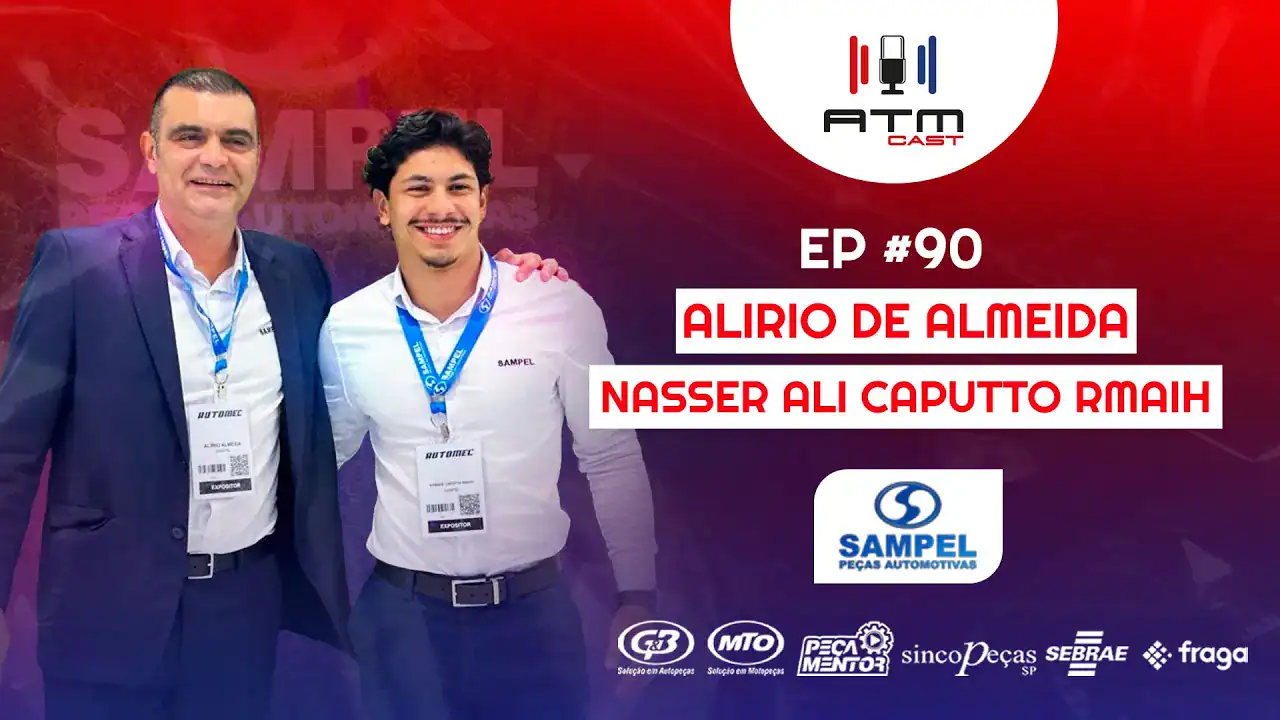ATMCAST ep#90 | Alírio de Almeida e Nasser Ali 🏭🚘 | Sampel