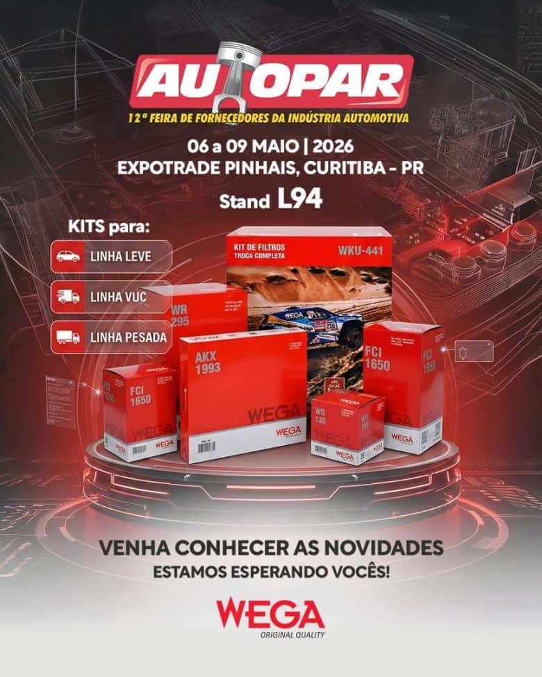 Wega Motors apresenta lançamentos e acelera expansão global na Autopar 2026