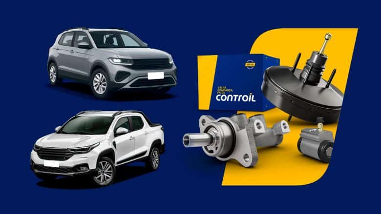 Portfólio da Controil traz soluções para os veículos mais emplacados no primeiro semestre