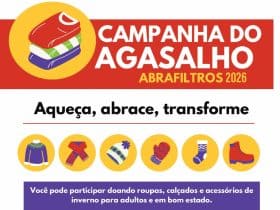 Abrafiltros lança Campanha do Agasalho 2026: solidariedade e aquecimento para o inverno