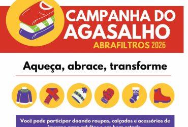 Abrafiltros lança Campanha do Agasalho 2026: solidariedade e aquecimento para o inverno
