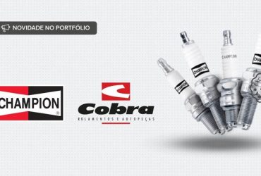 Cobra Distribuidora Amplia Portfólio de Velas de Ignição em Parceria Estratégica com a Champion