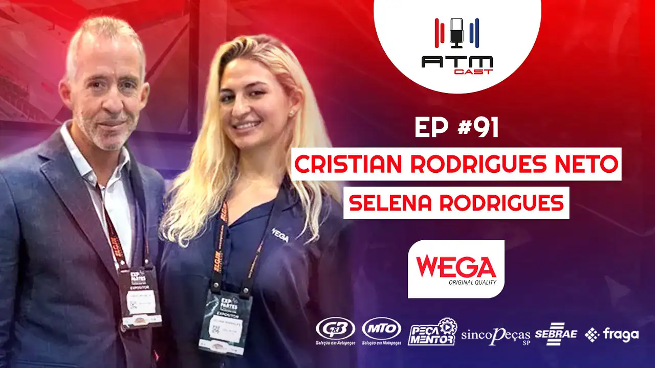 ATMCAST ep#91 | Cristian R. Neto e Selena R. Neto 👨‍👧🏭🚘 | Wega Motors