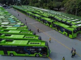 São Paulo lidera o Brasil com a maior frota de ônibus elétricos, superando mil veículos