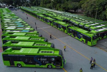 São Paulo lidera o Brasil com a maior frota de ônibus elétricos, superando mil veículos