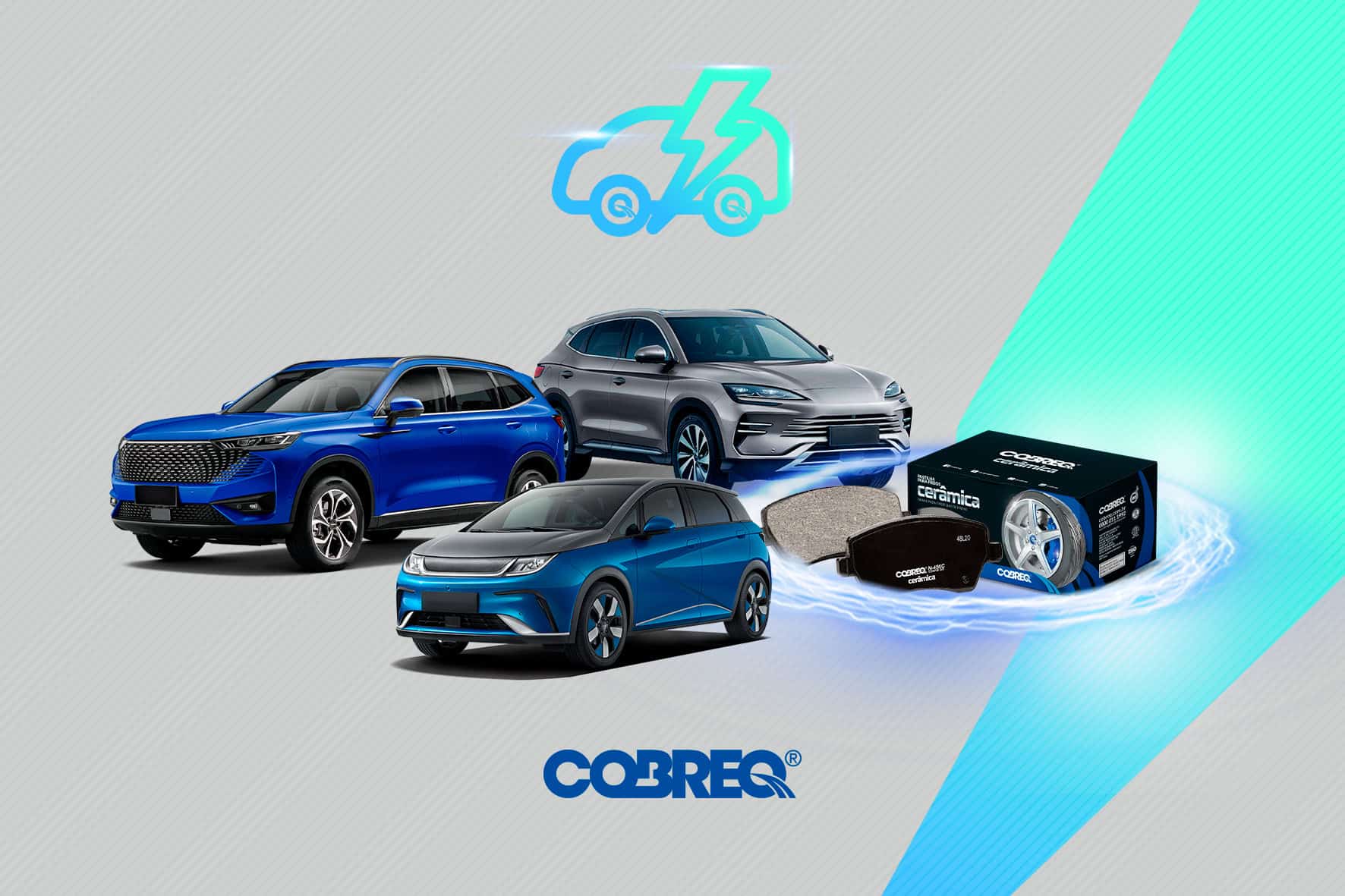 COBREQ expande portfólio de pastilhas cerâmicas para veículos GWM e BYD no mercado de reposição