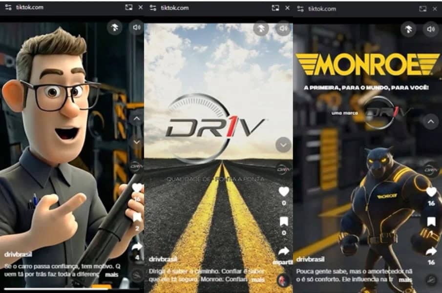 DRiV amplia presença digital e lança novo canal no TikTok para fortalecer conexão com o público