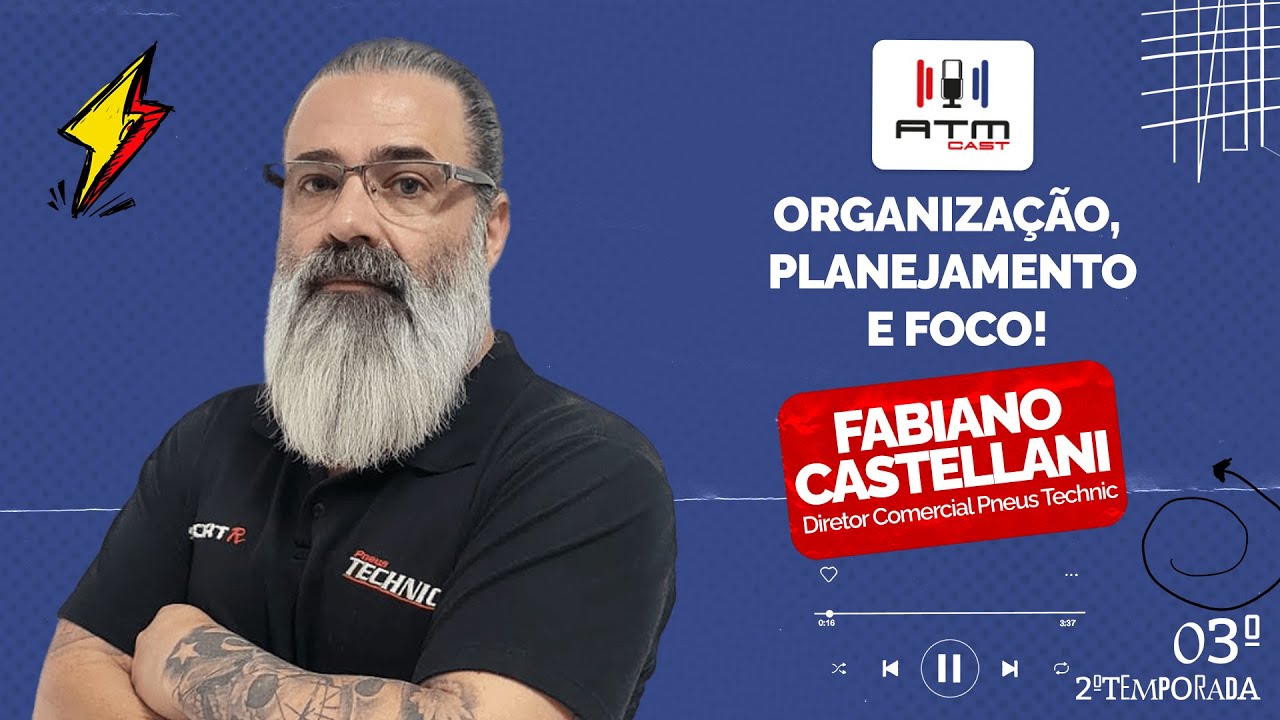 ATMCAST ep#18 temp. 2 | Fabiano Castellan (Technic Pneus)