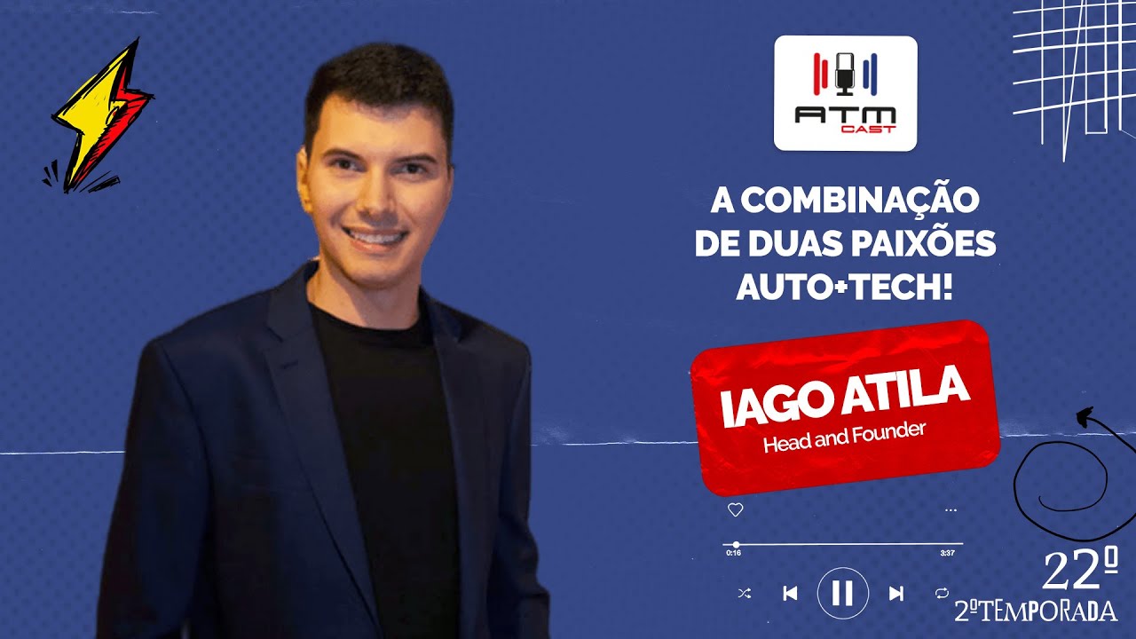 ATMCAST ep#22 temp. 2 | Iago Átila 🛒Compre Sua Peça