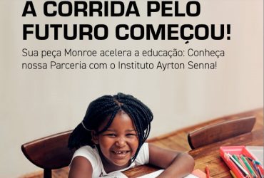 Monroe Amortecedores destina parte das vendas para o Instituto Ayrton Senna e reforça compromisso com a educação brasileira