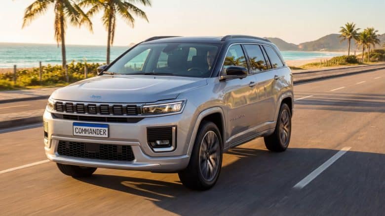 Com novas opções de motores, Jeep® Commander 2027 chega com tecnologia, performance e capacidade off-road