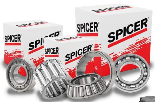Spicer oferece rolamentos cônicos, de agulhas e de esferas para o aftermarket brasileiro 