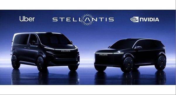 Stellantis Avança em Robotáxis Globais com Parceria entre NVIDIA, Uber e Foxconn