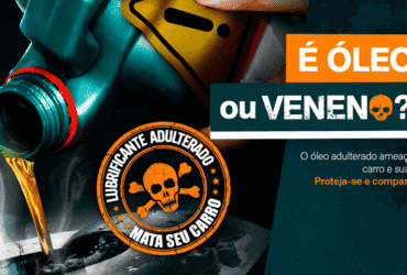 Parece lubrificante, mas não é.