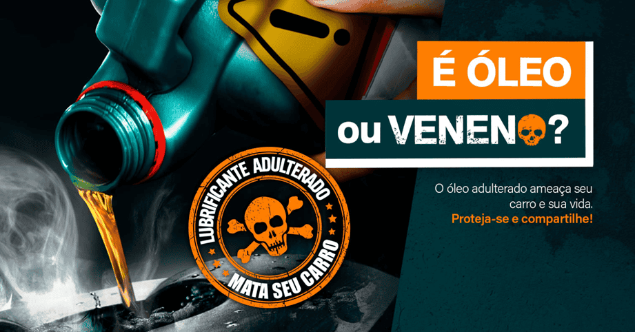 Parece lubrificante, mas não é.