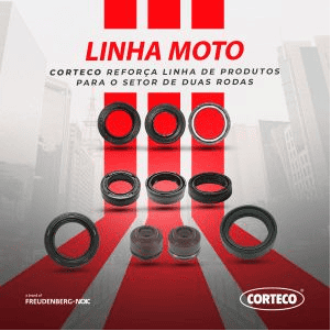 Corteco expande linha de produtos para o setor de motocicletas.