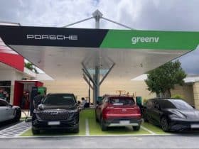 Porsche e GreenV inauguram novo hub de recarga rápida no eixo Curitiba–São Paulo
