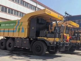 Primeiro caminhão de mineração 100% elétrico a íons de sódio do mundo entra em operação na China