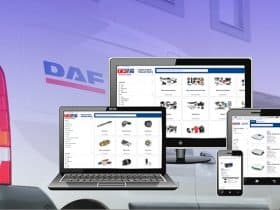 PACCAR Parts projeta crescimento de 20% em vendas via DAF Webshop em 2026