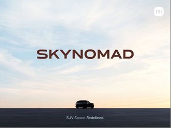Xiaomi apresenta SkyNomad, uma série de SUVs inteligentes, reconfiguráveis e espaçosos