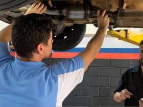 Catalisador automotivo danificado deve ser substituído