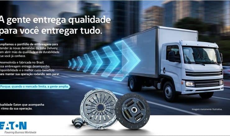Eaton amplia portfólio de embreagens com novo modelo de 362 mm para linha Delivery