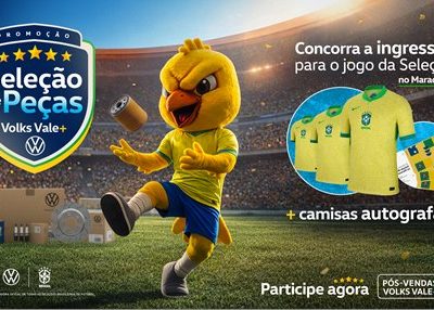 VW lança promoção para jogo da Seleção e novo site para reparadores