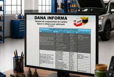 Para lojistas, mecânicos e frotistas: Dana lança guia para agilizar a manutenção de eixos cardan