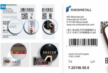 Embalagens Kolbenschmidt (KS), Pierburg e BF possuem rigoroso sistema de segurança individualizado contra falsificação