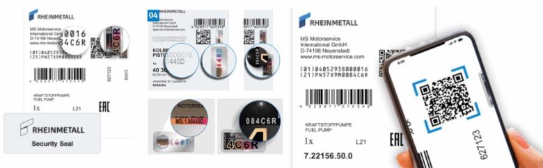 Embalagens Kolbenschmidt (KS), Pierburg e BF possuem rigoroso sistema de segurança individualizado contra falsificação