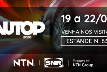NTN e SNR apresentam lançamentos na Autop com destaque para nova linha de rolamentos de suspensão e ampliação de aplicações de cubos de roda