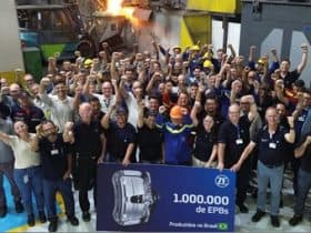 ZF atinge marca de 1 milhão de freios de estacionamento elétrico (EPB) produzidos no Brasil