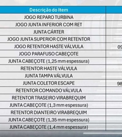 Dana amplia linha Victor Reinz para veículos comerciais leves com motor DW12