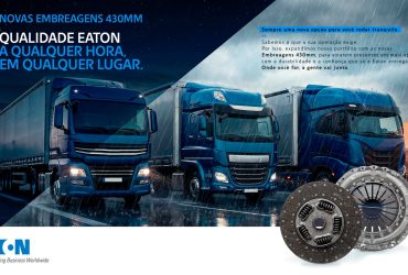 Eaton amplia portfólio para veículos pesados com nova embreagem de 430 mm para transmissões automatizadas