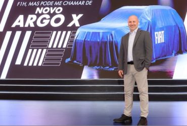Fiat anuncia o Novo Argo X, que será produzido em Betim ainda em 2026
