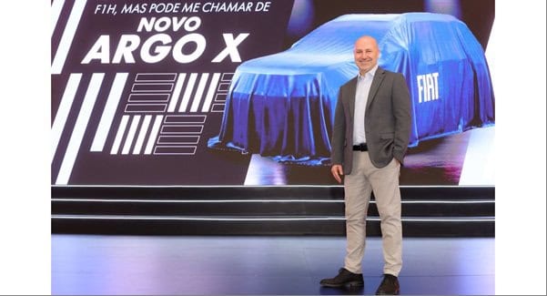 Fiat anuncia o Novo Argo X, que será produzido em Betim ainda em 2026