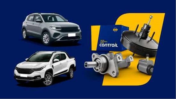 Portfólio Controil oferece itens para os veículos mais emplacados no primeiro semestre