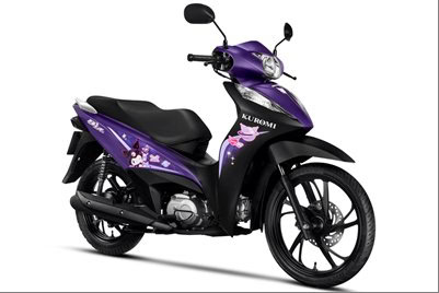 Honda Biz125 EX Kuromi: uma série especial inspirada na icônica personagem que, como a Biz, é autêntica, ousada e cheia de atitude