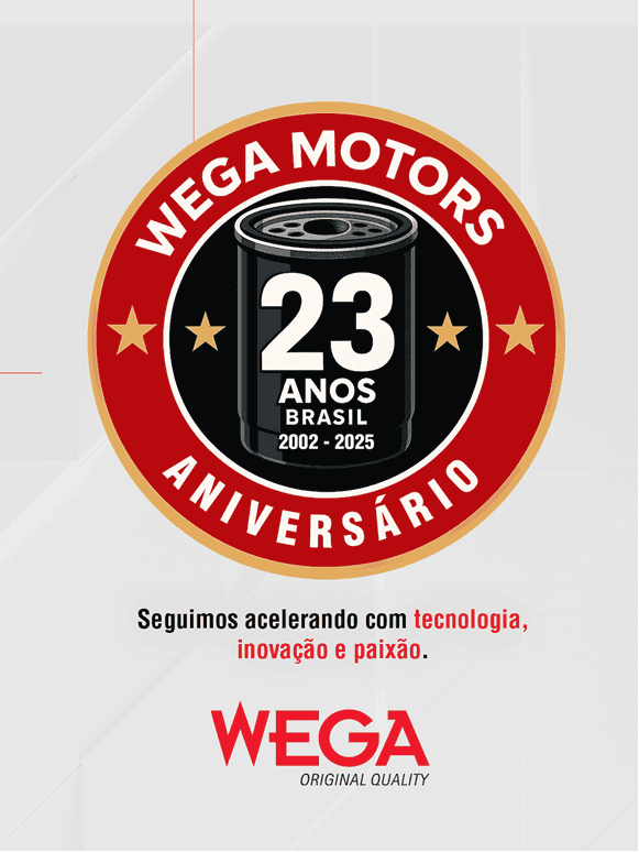 Wega celebra 23 anos no Brasil e reforça liderança no mercado automotivo aftermarket.