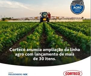 Corteco anuncia ampliação da linha agro com lançamento de mais de 30 itens