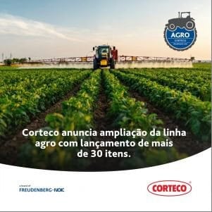 Corteco anuncia ampliação da linha agro com lançamento de mais de 30 itens