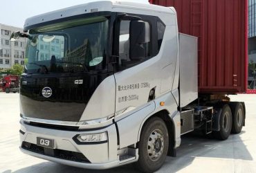BYD prepara ofensiva com cavalo mecânico elétrico de 60 toneladas focado em rotas portuárias no Brasil